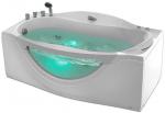 Акриловая ванна с гидромассажем GEMY G 9072 B L